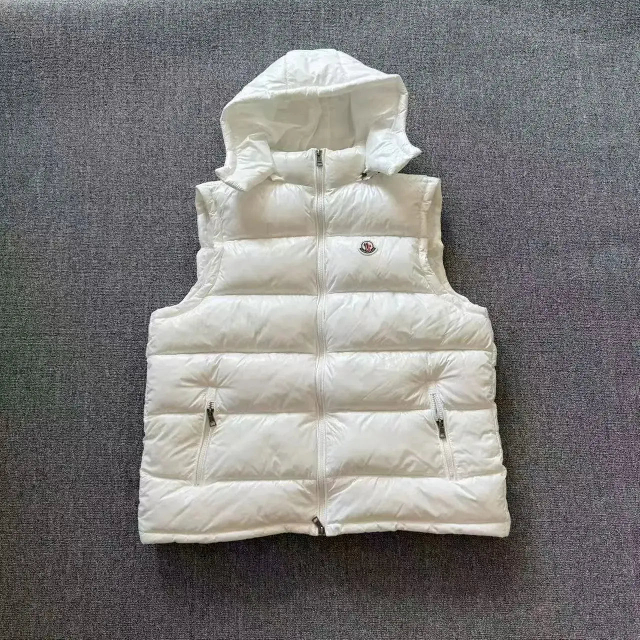 Winter Wown Vest For Women And Men Eiderdown Warm Outdoor Window Solid Color Hoode Jacket Men's And Women's Sleeveless Jackets - NorthSide