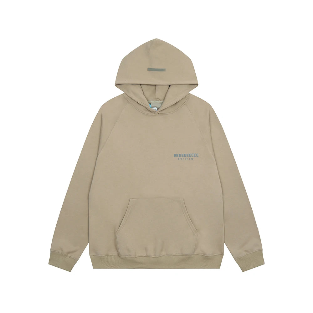 24fw New Coloway 9th Collection Hoodie Fashion Trendy Brand Double Line Letter Sweatshirts Men's Women's Loose Pullover Hoodies