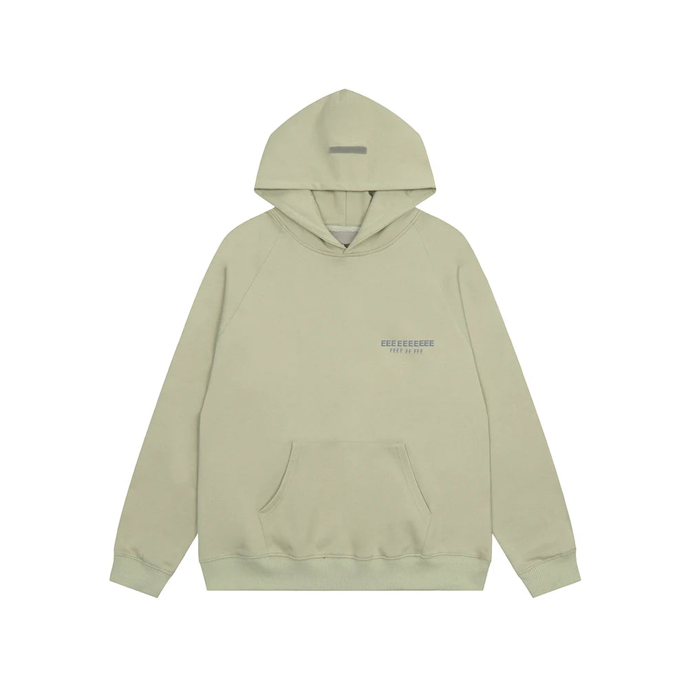 24fw New Coloway 9th Collection Hoodie Fashion Trendy Brand Double Line Letter Sweatshirts Men's Women's Loose Pullover Hoodies