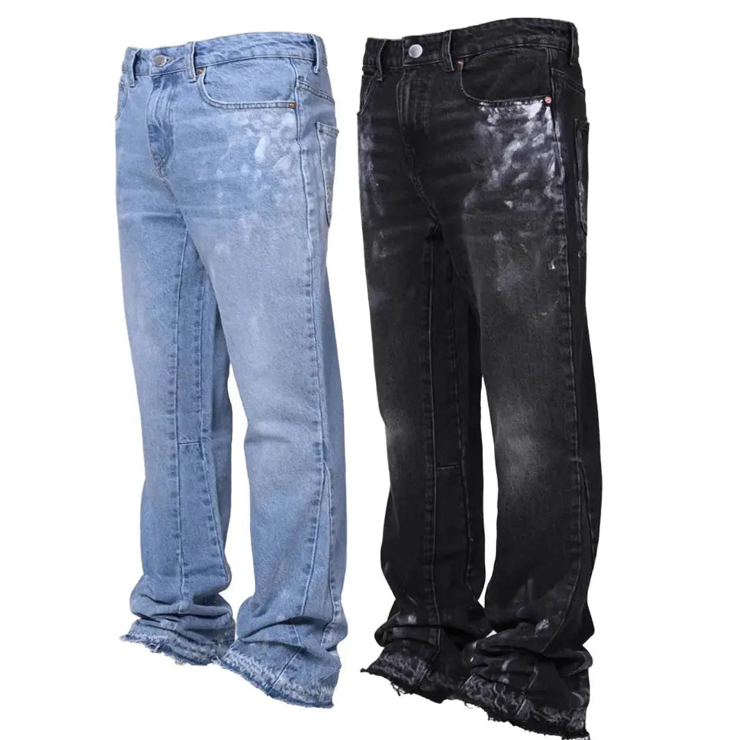 Jeans Men Vintage Straight Pants 2025 Streetwear Denims NorthSide
